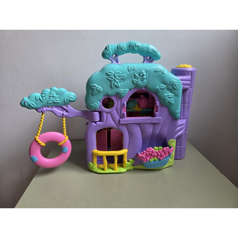 Vintage Winnie the Pooh Treehouse Playset Folding House Disney